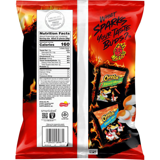 Cheetos Crunchy XXTRA Flamin' Hot Cheese