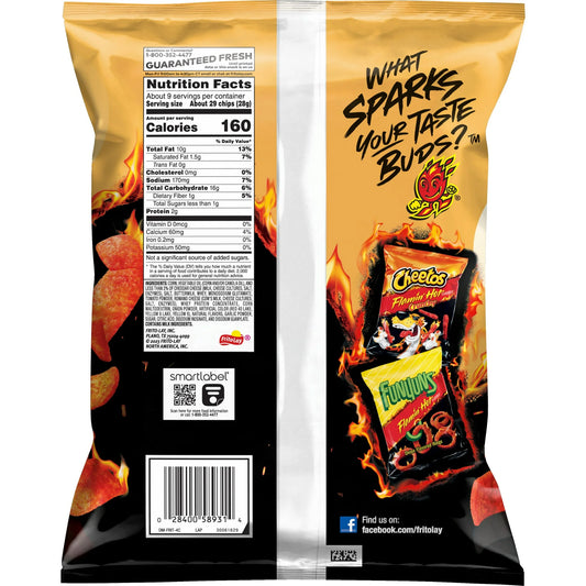Fritos Flamin' Hot Flavored Corn Chips