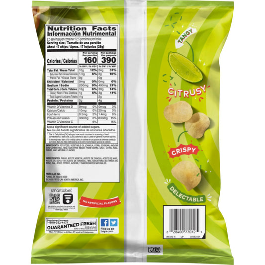 Lay's Potato Chips Limon Flavored
