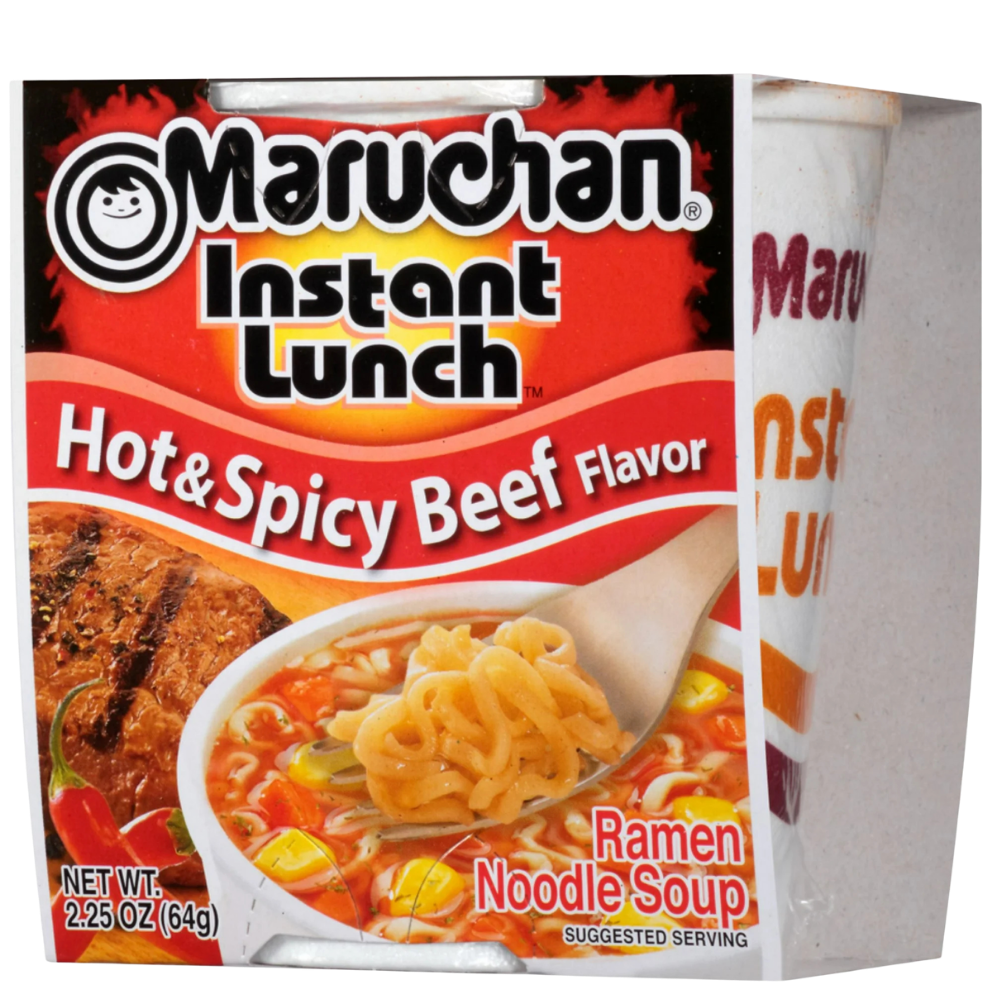 Hot & Spicy Beef Flavor Ramen Noodles