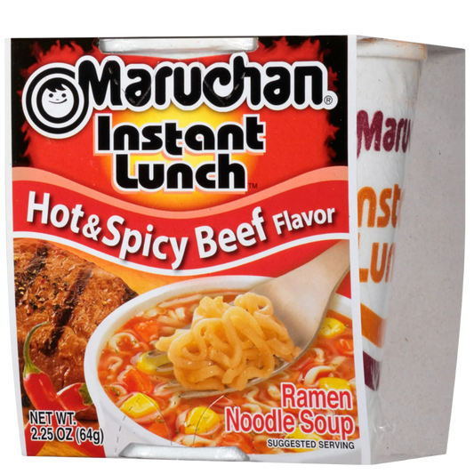 Hot & Spicy Beef Flavor Ramen Noodles