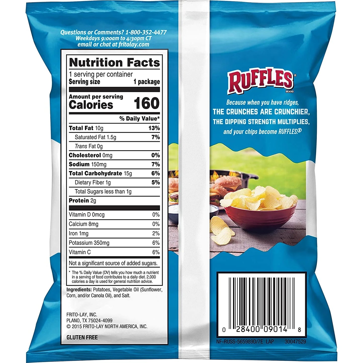 Ruffles Original Potato Chips