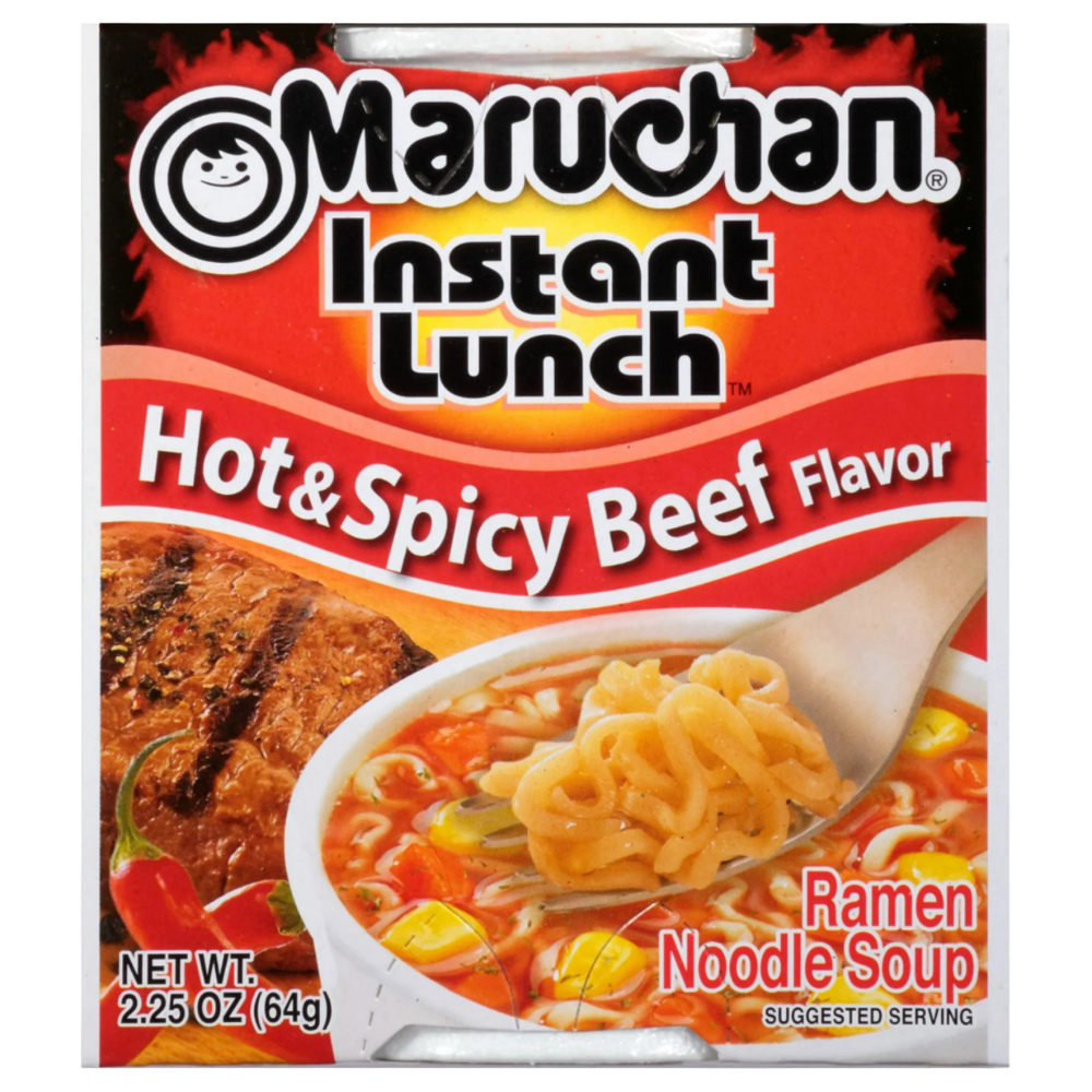 Hot & Spicy Beef Flavor Ramen Noodles
