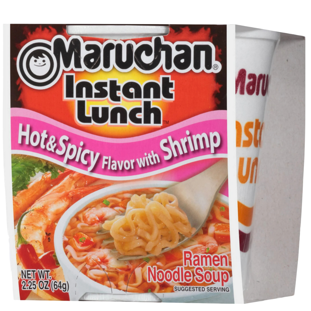 Maruchan Hot & Spicy Shrimp Flavor Ramen Noodles