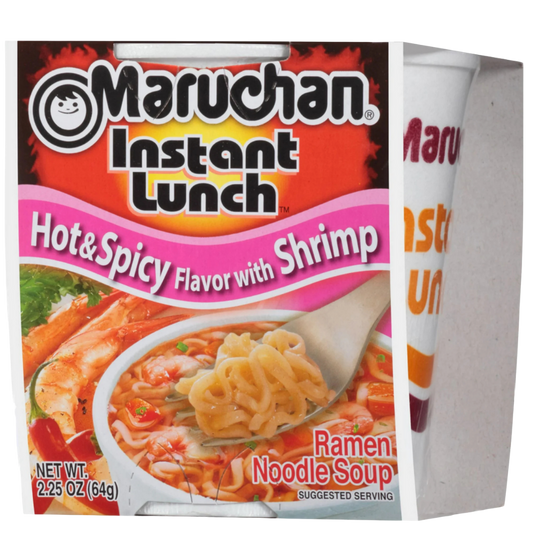 Maruchan Hot & Spicy Shrimp Flavor Ramen Noodles