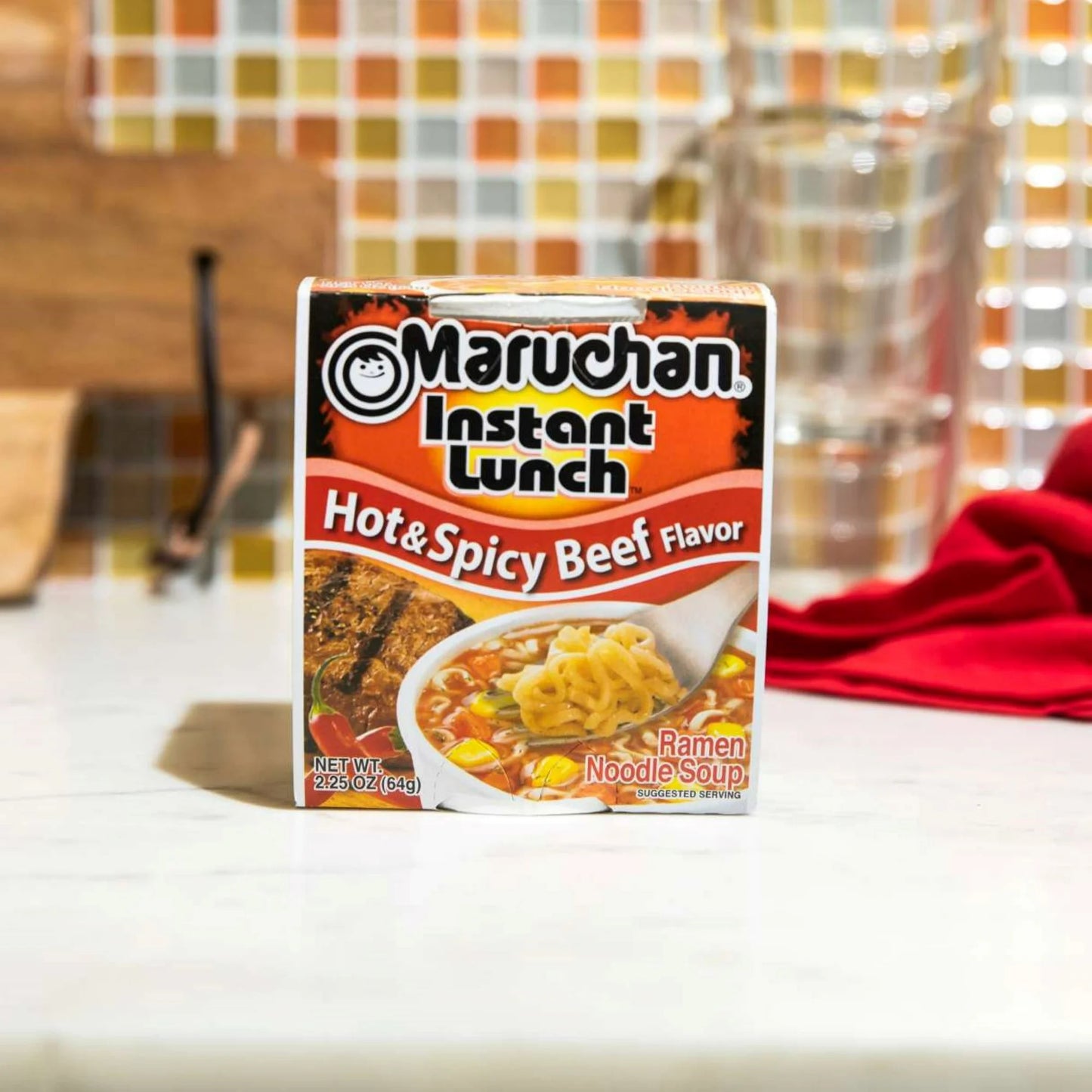 Hot & Spicy Beef Flavor Ramen Noodles