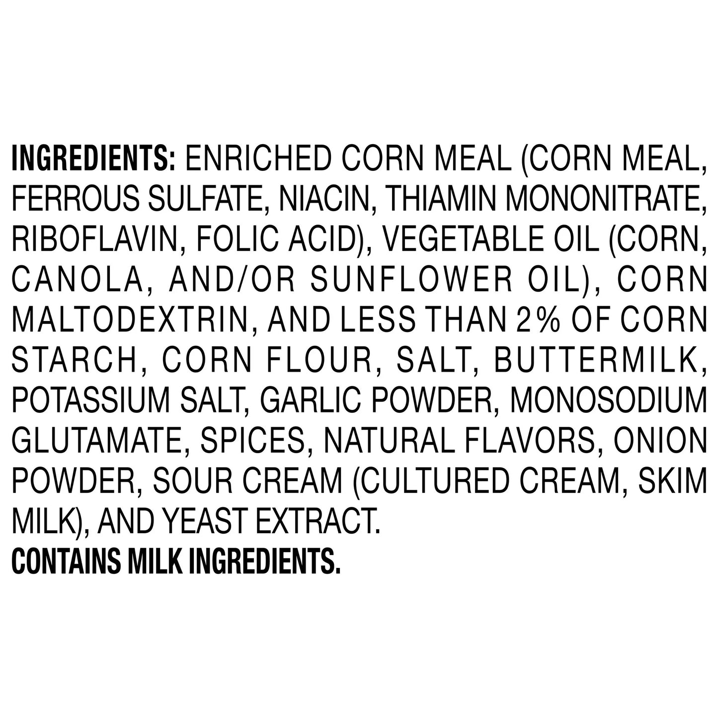 Sour Cream & Funyuns Flavored Onion Rings