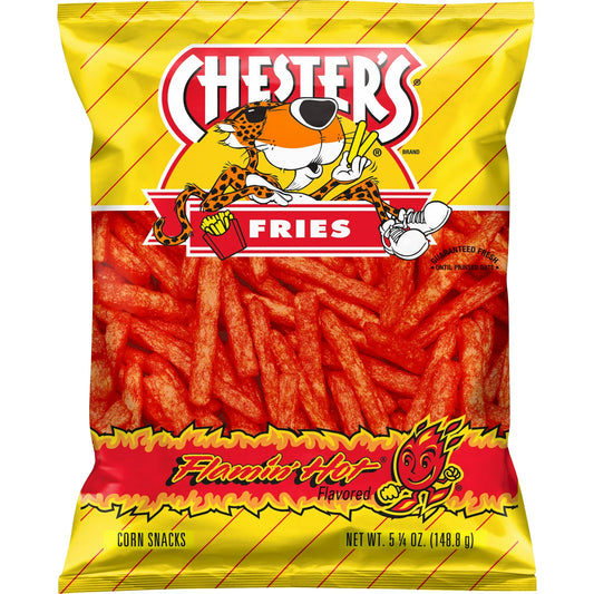 Chester's Fries Flamin' Hot Flavored Corn Snacks