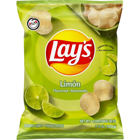 Lay's Potato Chips Limon Flavored