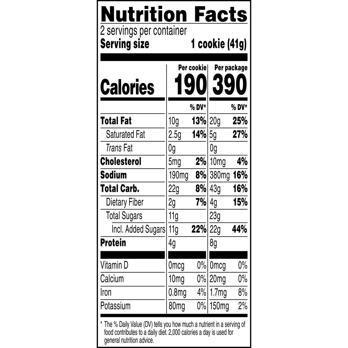 Grandma’s Cookies Peanut Butter Cookie