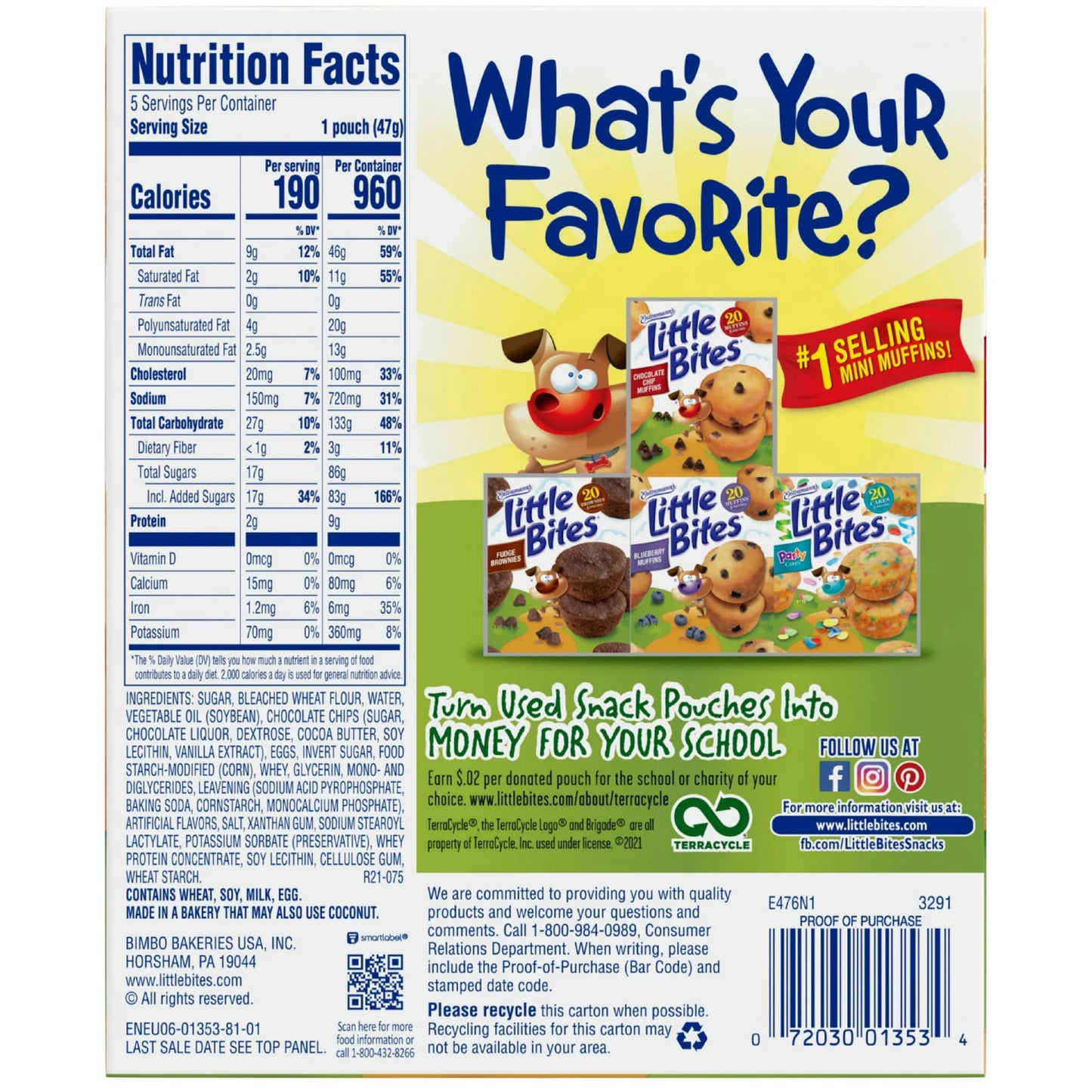 Little Bites Chocolate Chip Muffins